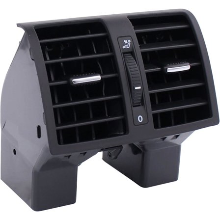 Bagerste midterkonsol aircondition A/C udluftningsventil - VW Touran Caddy 2004-2015