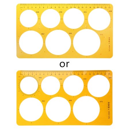 K Hartsi Pyöreä Geometrinen Malline Viivain Sapluuna Piirustus Mittaustyökalu Opiskelijoille