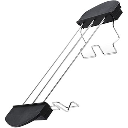 Byggnationshylla för brödrost stektillbehör brödrost rack bröd bagel brödrost fack grillning rack metallhållare