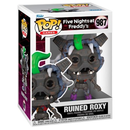 Five Nights at Freddy's Ruined Roxy Action Figure, 6-tums