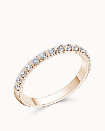 Eternity Ring Jenna 18K Rose Gold - Engagement Rings & Wedding Rings from Vanbruun
