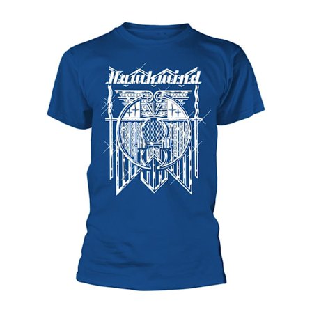 Hawkwind Unisex Adult Doremi T-Shirt M Blå