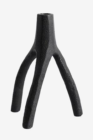 Muubs - Ljusstake Aion 22 cm - Svart - Ljusstakar & lyktor - Från Homeroom