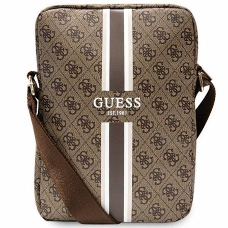 Guess Tabletetui 10" Stripes - Brun