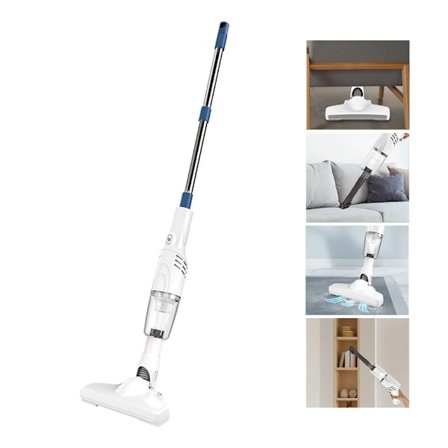 Kädessä pidettävä langaton imuri, jossa on 3 harjaspäätä, teleskooppitanko, kotiin ja autoon