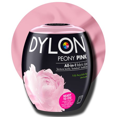 Dylon Pod All-in-1 Peinture Textile Peony Pink