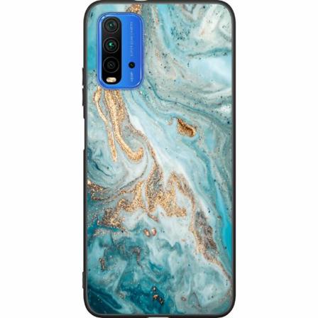 Xiaomi Redmi 9t Svart Skal Magic Marble