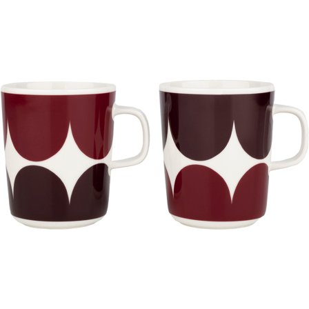 Marimekko Härkä krus, 2,5 dl, 2-pakning' - 'Multi