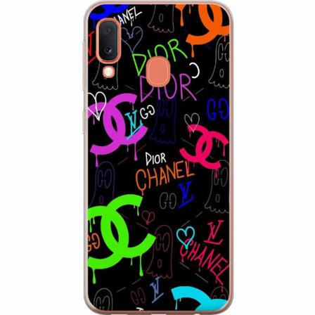 Samsung Galaxy A20e Genomskinligt Skal Cc Color