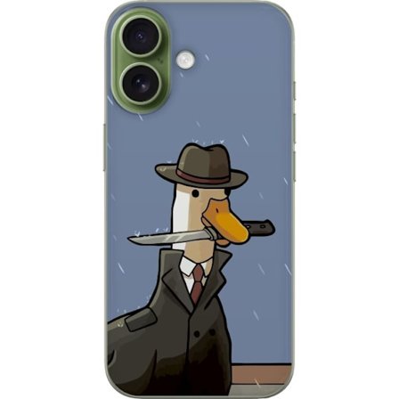 Kompatibelt Mobilskal till Apple Apple iPhone 17 Anka med kniv