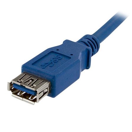StarTech 1m Blue SuperSpeed USB 3.0 Extension Cable A to A - Male to Female USB 3 Extension Cable Cord 1 m (USB3SEXT1M) - USB-forlengelseskabel -