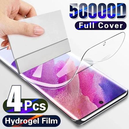 4Pcs Hydrogel Film För Samsung Galaxy S23 S20 S21 S22 Plus Ultra Fe Note 20 9 10 Plus A52s A30 A 53 A51 A50 A21s Skärmskyddsmedel S20 Ultra Hydrogel 