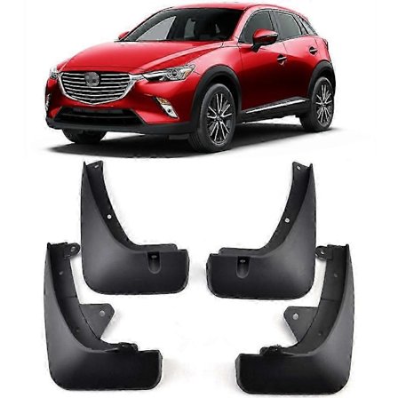 Originalt komplet sæt stænkskærme mudderklapper skærm til 2016-2024 Mazda CX3 CX-3