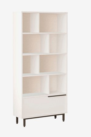 Homitis - Bokhylla-Leyla - Vit - Bokhyllor - Från Homeroom