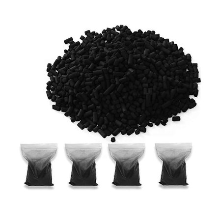 4 stk. Aktivert Kull Refill for Kjøkkenkompost Luktabsorberende