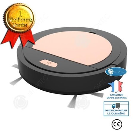 Robotdammsugare - INN - XIMEIJIE - Svart - Autonomi 100 min - Hemladdare