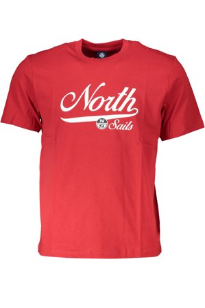 North Sails T-shirt Maniche Corte Uomo Rosso
