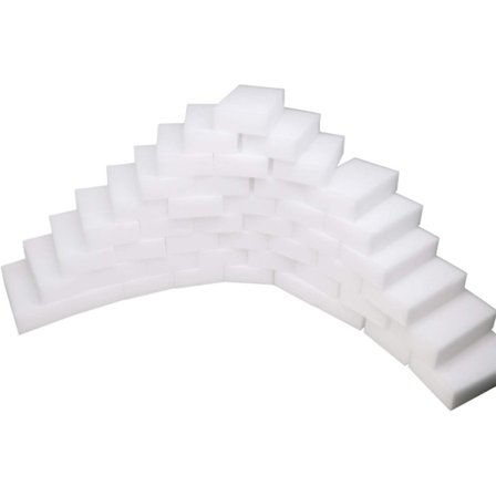 50 kpl/erä Taikasieni-pyyhekumi Monitoiminen melamiinivaahtomuovipuhdistin 100x60x20mm 50 KPL