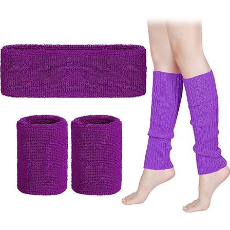 80-talets dam neon stickade leggings