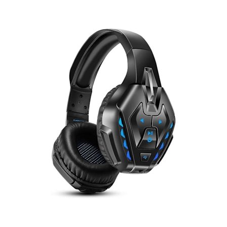 Gaming Headset för Xbox One Trådlöst Bluetooth Musik Hörlurar Trådbundet Gaming Headset för Ps4 Ps5 Pc YEMAESRE