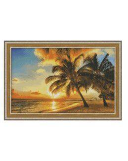 Diamond painting Solnedgang - RTO