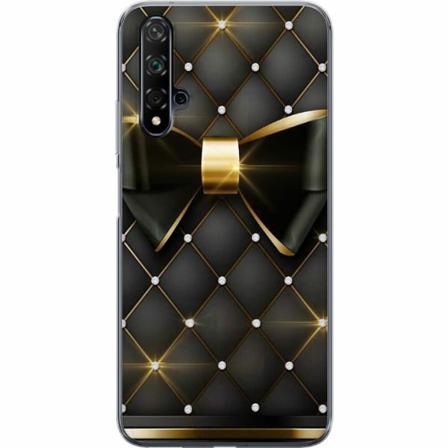 Huawei Nova 5t Mjukt Skal - Gyllene Rosett