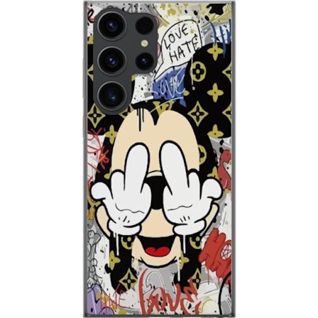 Kompatibel Mobilcover til Samsung Galaxy S24 Ultra Mickey Mouse