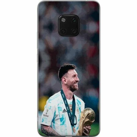 Huawei Mate 20 Pro Genomskinligt Skal Messi