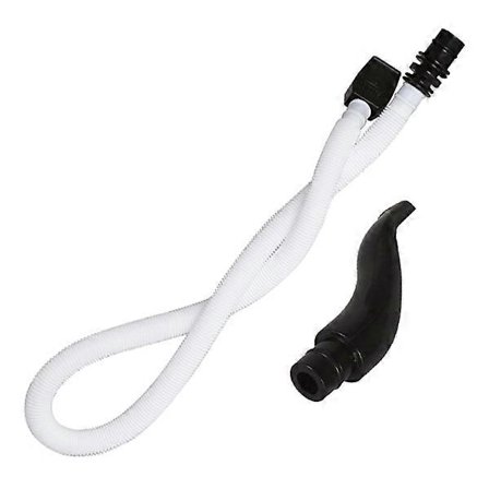 Melodica musikkinstrument, 57 cm lang fleksibel plastslange og munnstykke