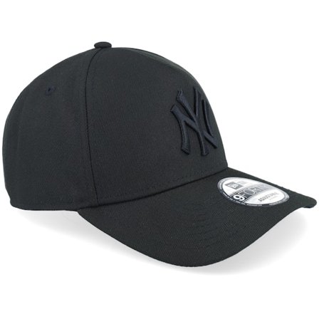 New Era - MLB Svart adjustable Caps - Hatstore Exclusive x New York Yankees 9FORTY A-Frame Black Adjustable @ Hatstore