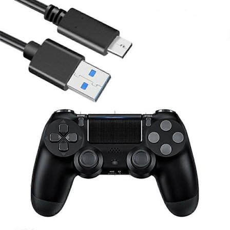 1m opladerkabel til Sony PlayStation 4 Xbox Series S Series X One Controller dataoverførsel USB Cor