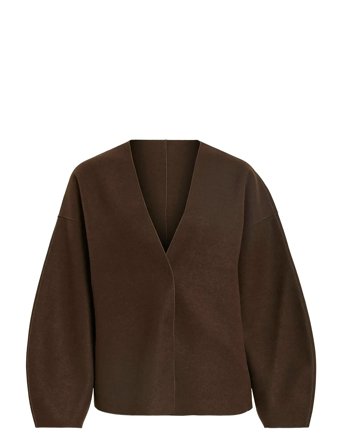 Vijuice Loose L/S Jacket - Noos Brown Vila