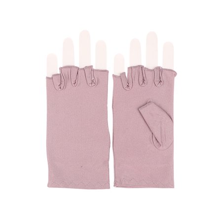 1 par Anti UV-handskar UV-sköldhandske Fingerlös manikyrspik