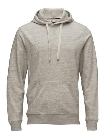 Bhalton Hood Sweatshirt Hoodie Grå Blend