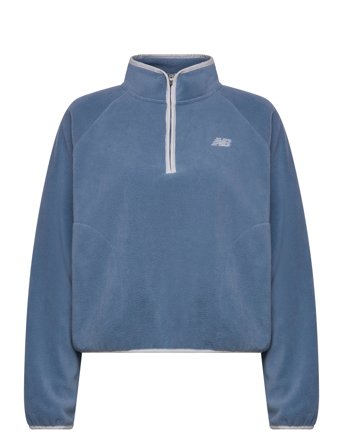New Balance Polar Fleece Half Zip - Blue - M
