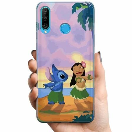 Huawei P30 Lite Tpu Mobilskal Lilo And Stitch