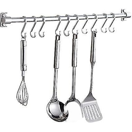 Hengende Potte- og Pannerack i Romaluminium, Kjøkkenorganisator