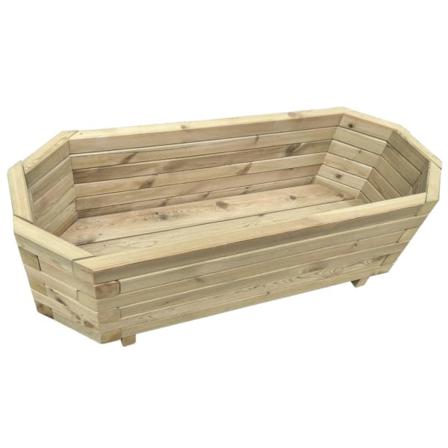 Vidaxl Odlingslåda Upphöjd 80x32x31 Cm Impregnerad Furu Brun
