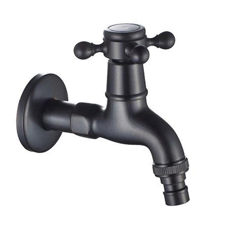 Mässingtvättmaskinstapp med 1/2" utlopp för handfat