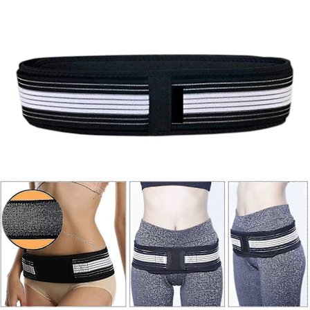 Sacroiliac Ledbælte Hoftebandage Mod Iskias Bækken Lændesmerter db