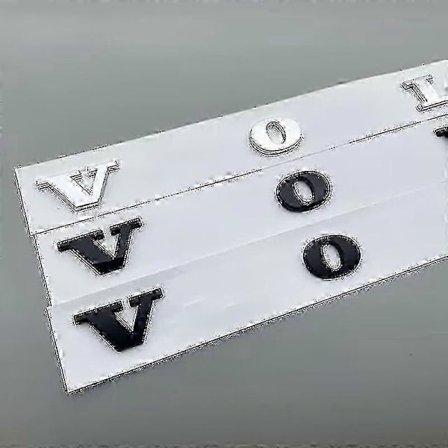 Volvo Bil Bagklap Bagagerum Låg Badge - Til C30, C70, S60, S60l, V40, V60, XC60, XC90