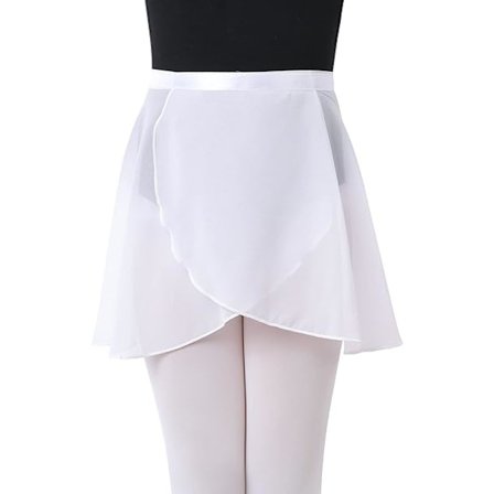 Chiffon Tutu Säädettävä Tutu Valkoinen Koko M (Koko 120-140) D DXGHC