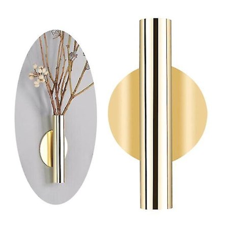 Veggmontert blomsterpotte i metall for hjemmet