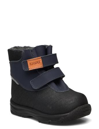 Yxhult 2.0 Xc Shoes Pre Walkers 18-25 Winter Boots W. Velcro Marineblå Kavat*Betinget Tilbud