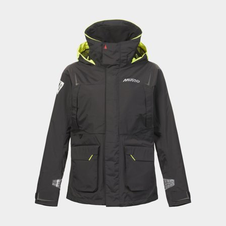 Sailing Jacket Musto BR1 Channel, Black, Women's, Small (UK 10)
