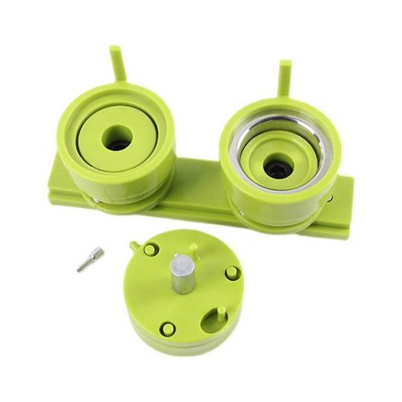 DIY Hjemmelaget Mold Nål Knapp Maker Die Mold Maker Håndverk Forsyninger Pins Mold, 32Mm Mold