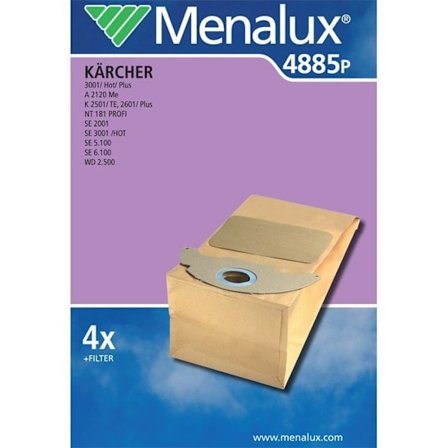 Säckar för dammsugare 4 st, 6.904-322.0 - dammsugare Karcher