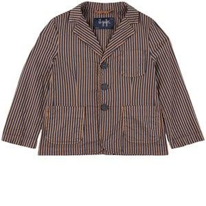 Il Gufo Beige Striped Blazer 10 Years - Coats and jackets - 10 years - Beige - Junge