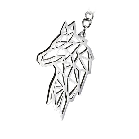 Nyckelring - Djur abstrakt i metall - Välj modell