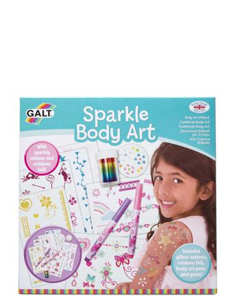 Sparkle Body Art Toys Creativity Drawing & Crafts Craft Tattoos Multi/mønstret Martinex